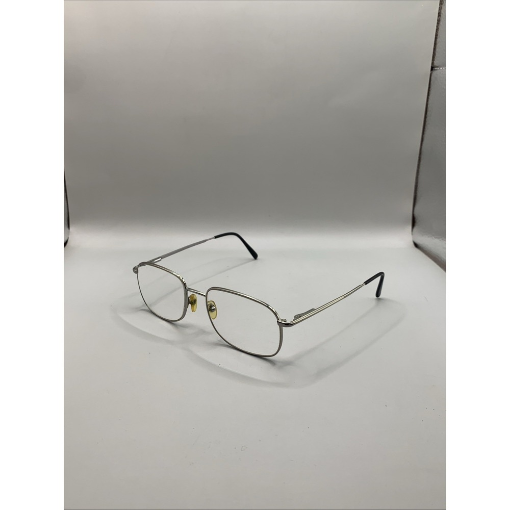 Essentials Eyeglasses EN5661 58-19-145 Gunmetal Silver Metal Full Rim Frame Only